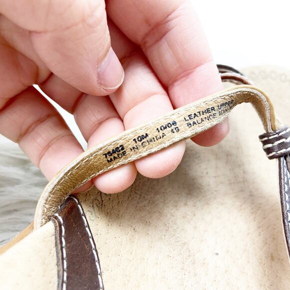 Clarks Artisan 10 M Womens Brown Tan Leather Ankle Strap Comfort Sandals - Picture 7 of 8